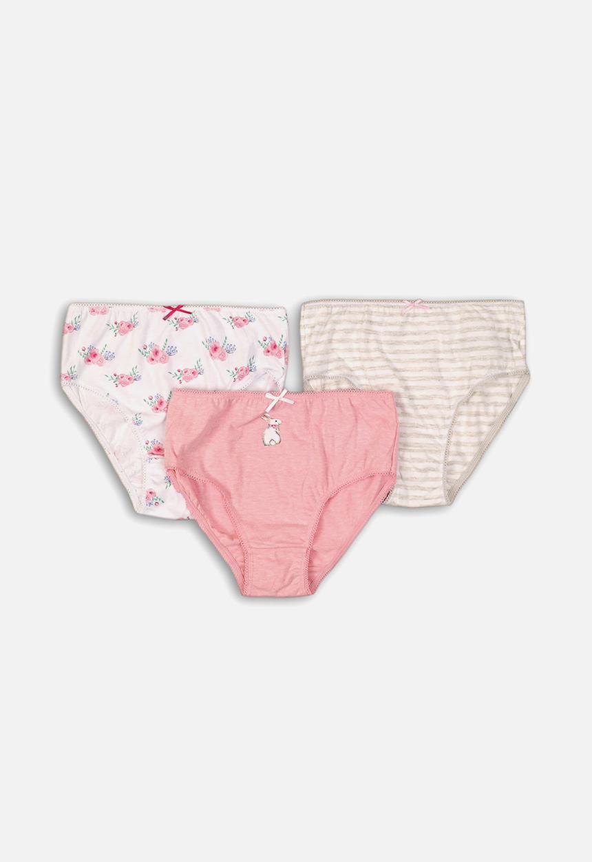 MINOTI - Girls 3 pack underwear set - multi