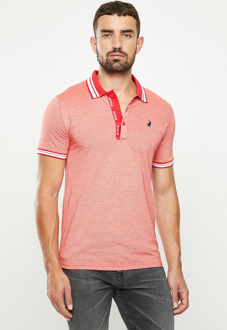 POLO - Adonis fashion 1up custom fit golfer - red