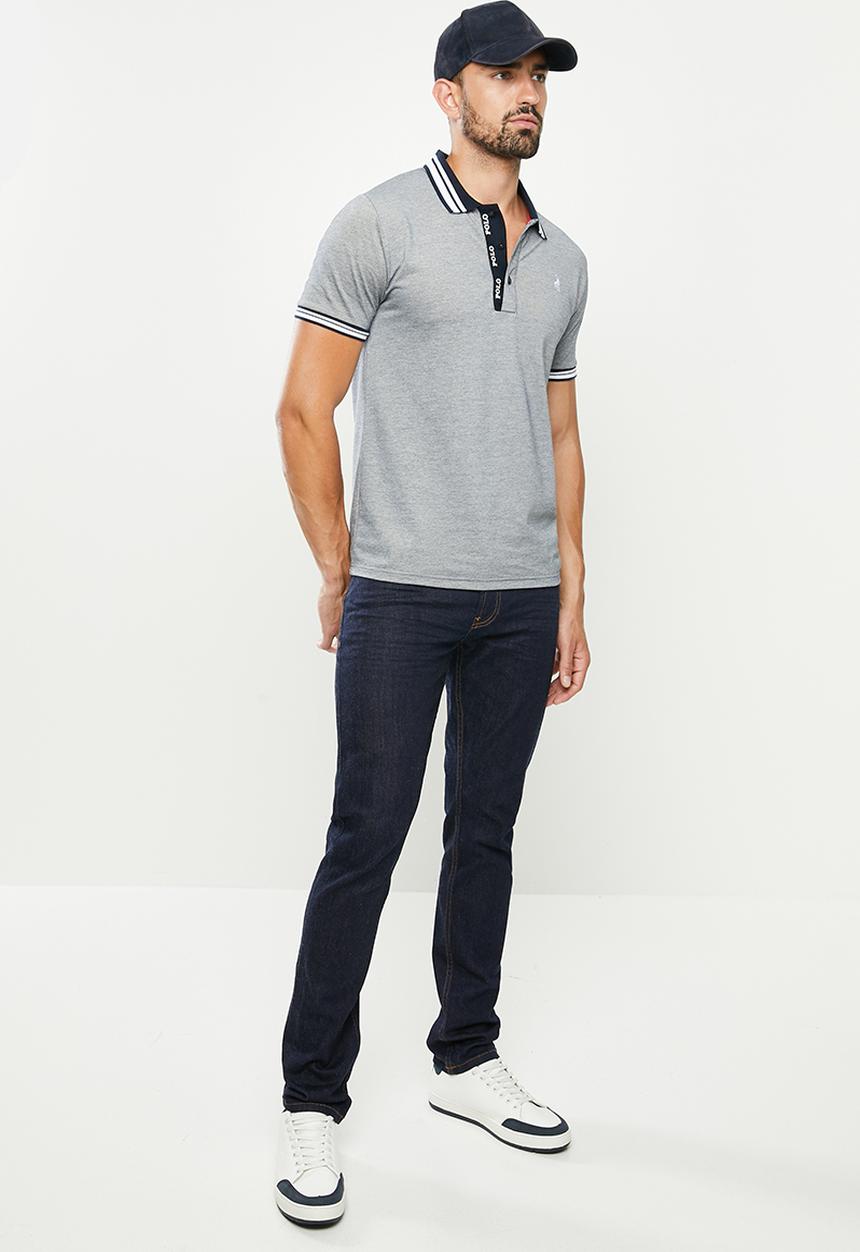 POLO - Pjc madrid slim leg denim - dark wash