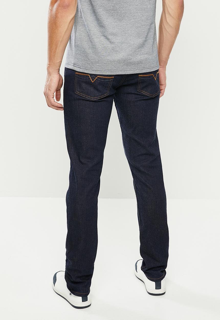 POLO - Pjc madrid slim leg denim - dark wash