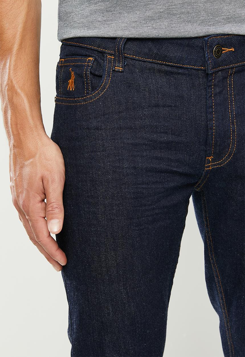 POLO - Pjc madrid slim leg denim - dark wash