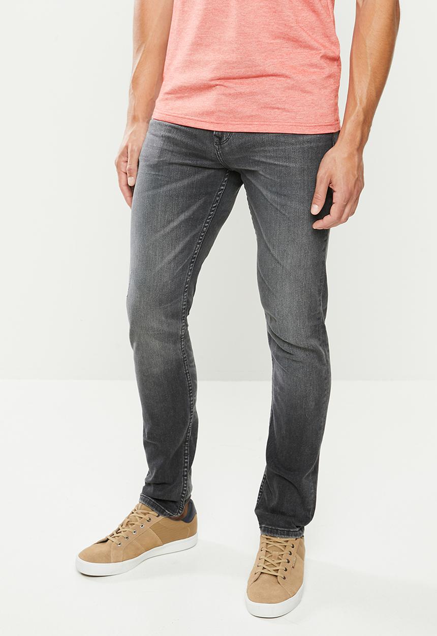 POLO - Pjc rome slim leg denim - mid grey
