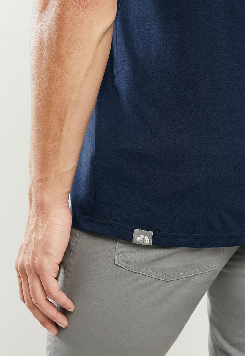 The North Face - S/s mountain line tee - navy