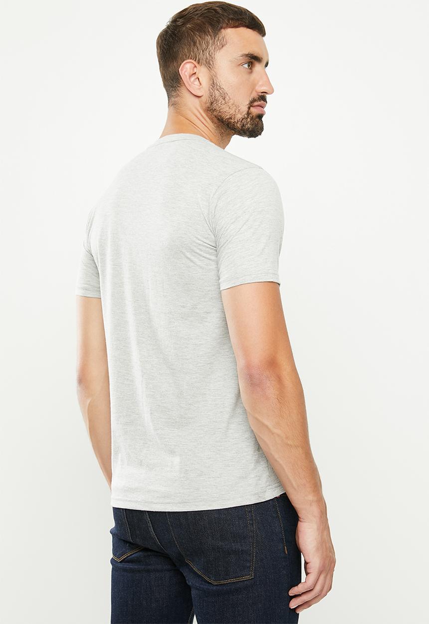 Ben Sherman - Bs chest logo tee - grey
