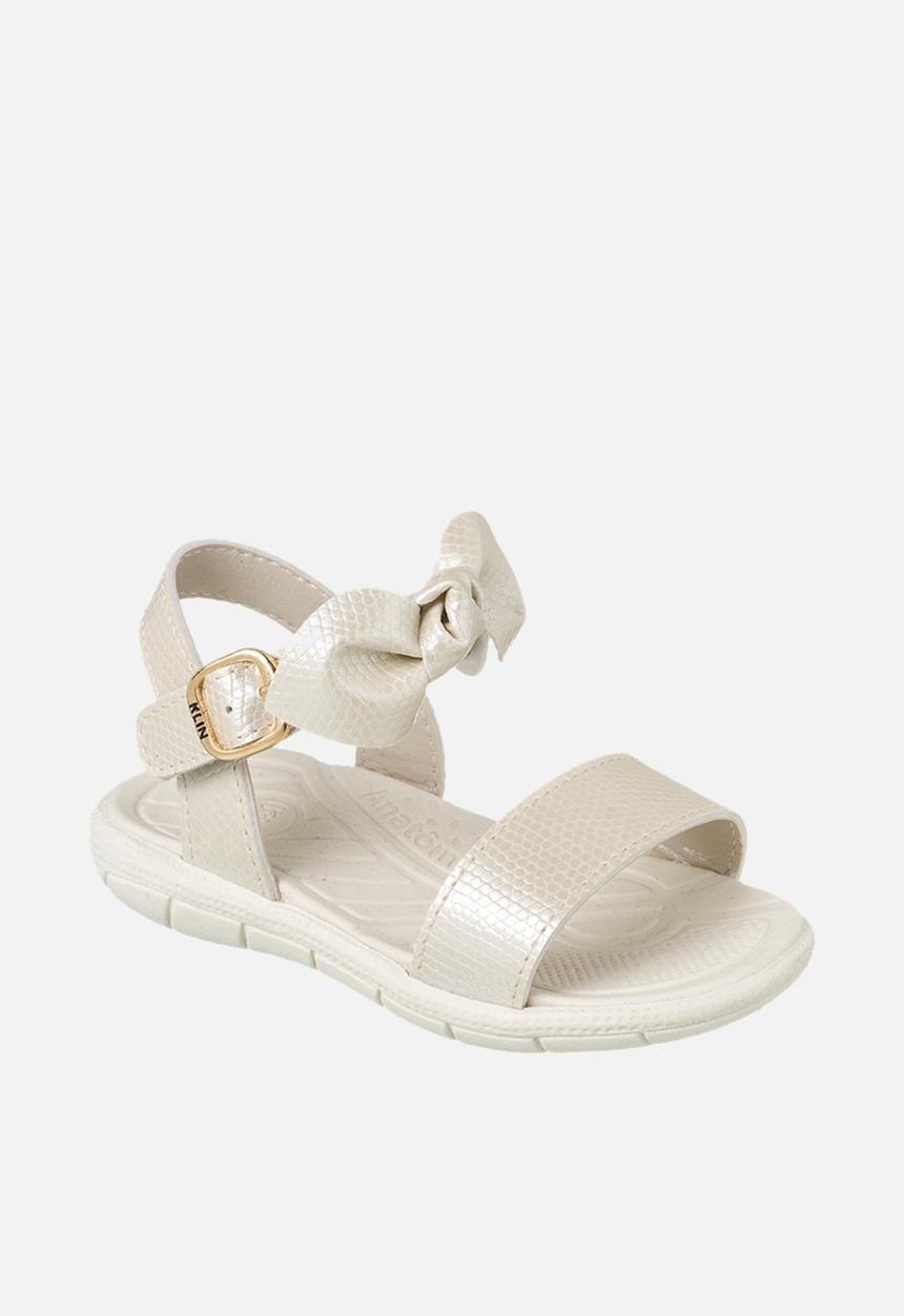 Klin - Casual bow sandal - ivory