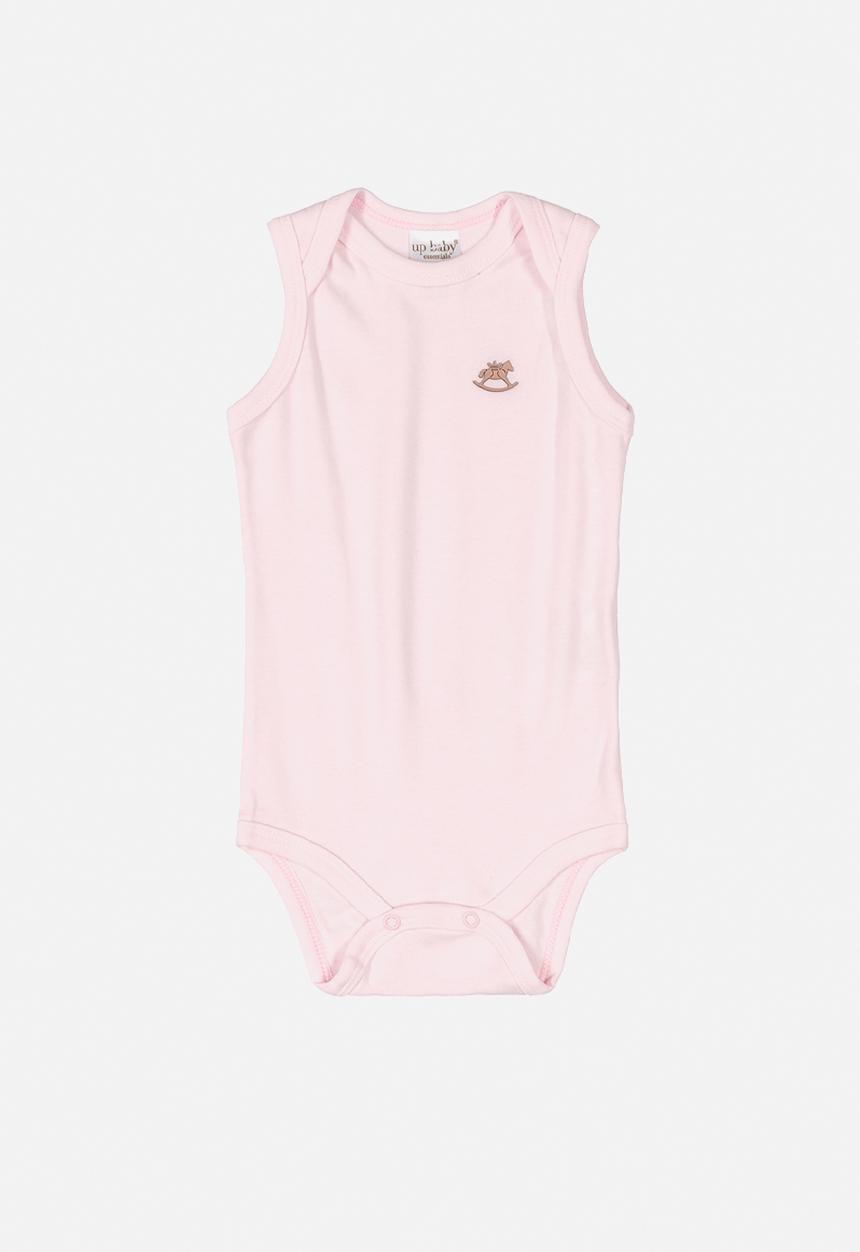 UP Baby - Sleeveless bodysuit - light pink