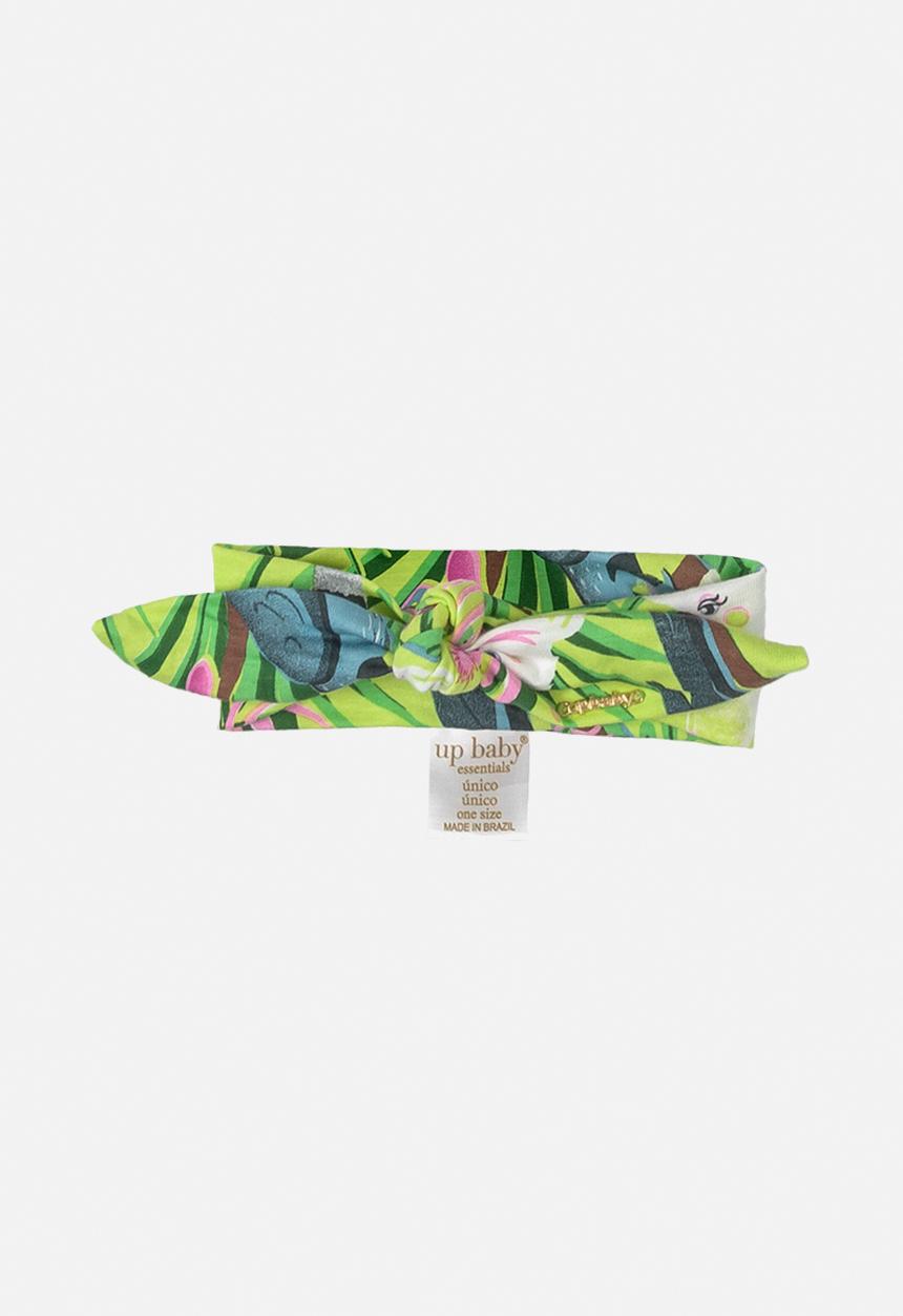 UP Baby - Baby floral headband - green