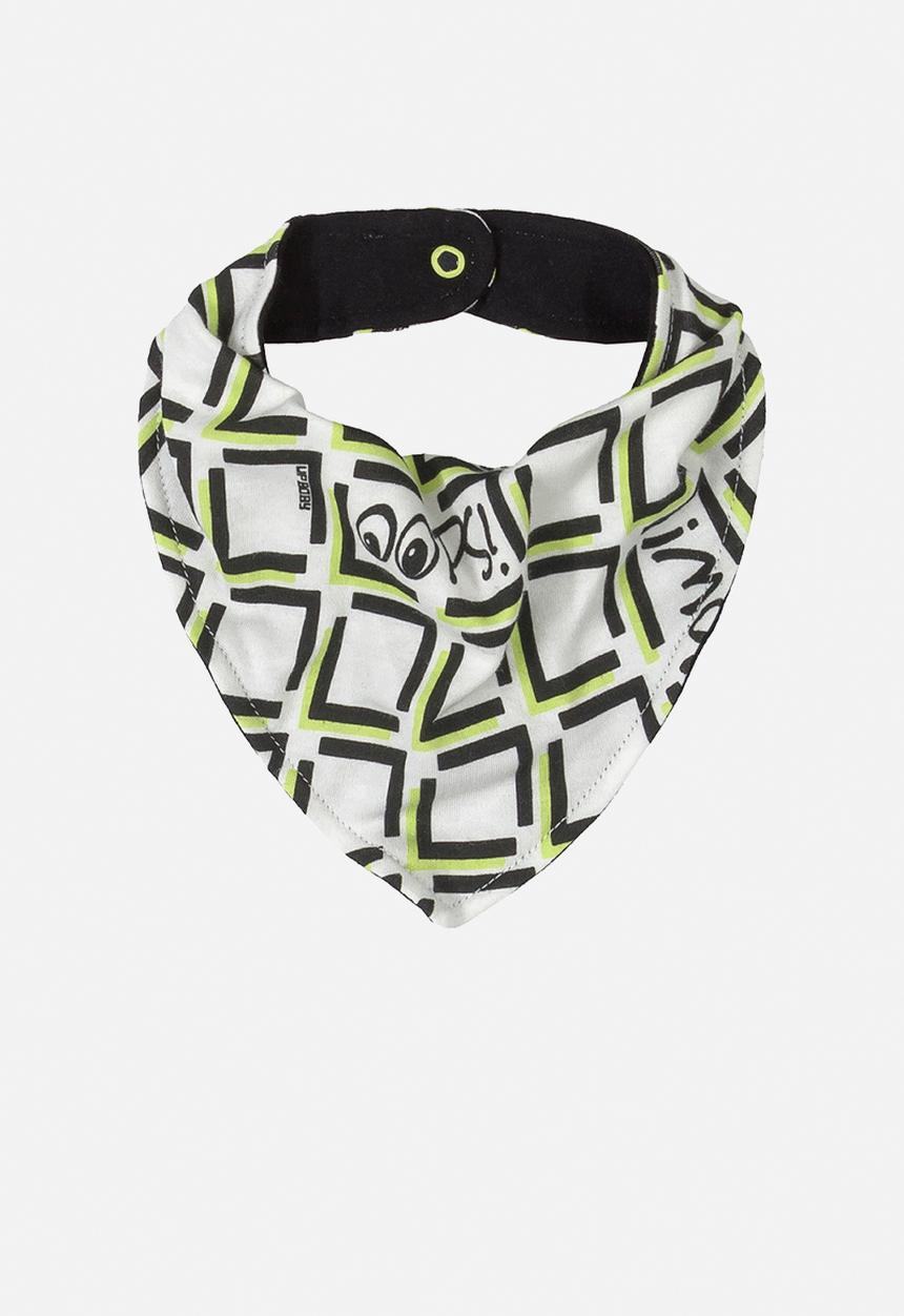 UP Baby - Boys bodysuit, pants & bib set - black & white
