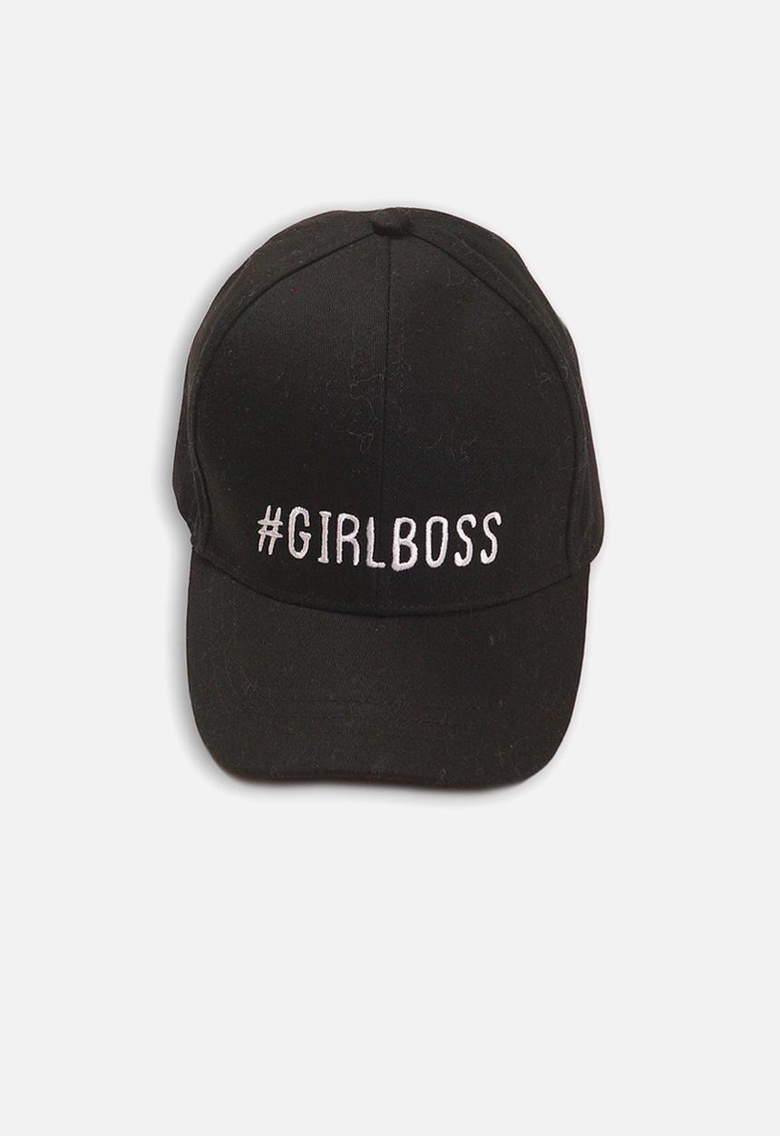 MINOTI - Girl boss baseball cap - black