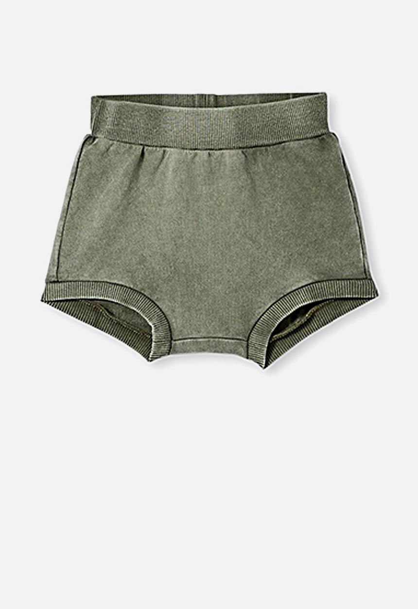 Cotton On - Hugo shorties - beetle green wash