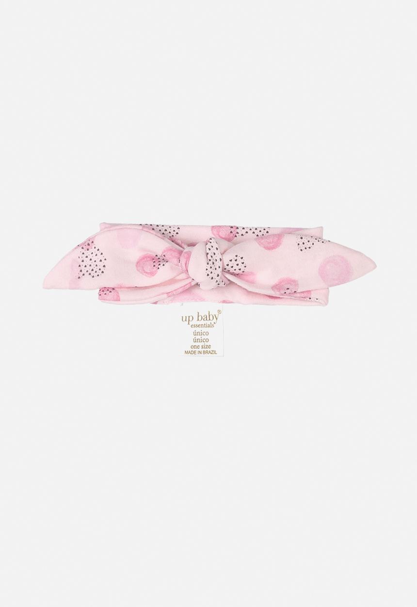 UP Baby - Soft jersey cotton hairband - pink