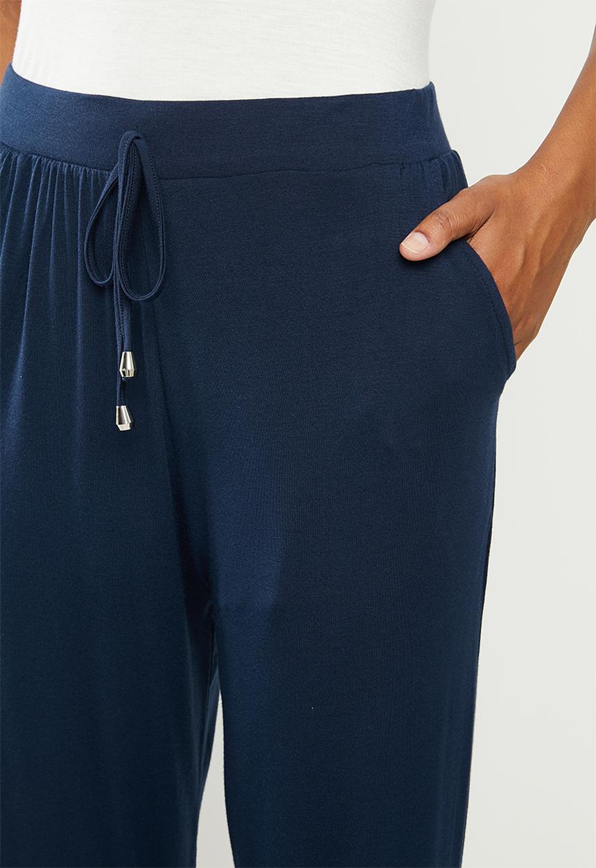 edit - Knit toggle jogger - navy