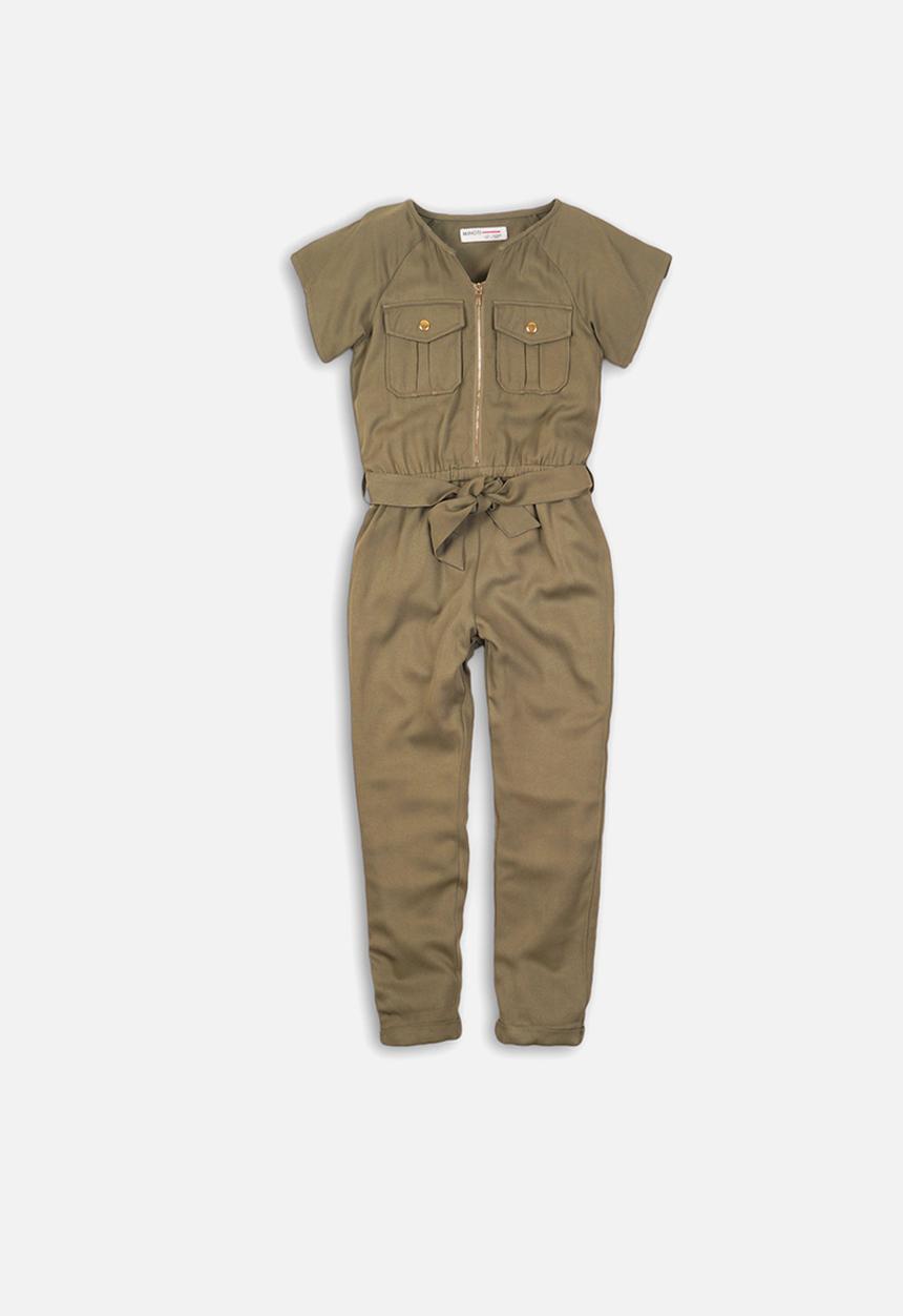 MINOTI - Twill jumpsuit - khaki
