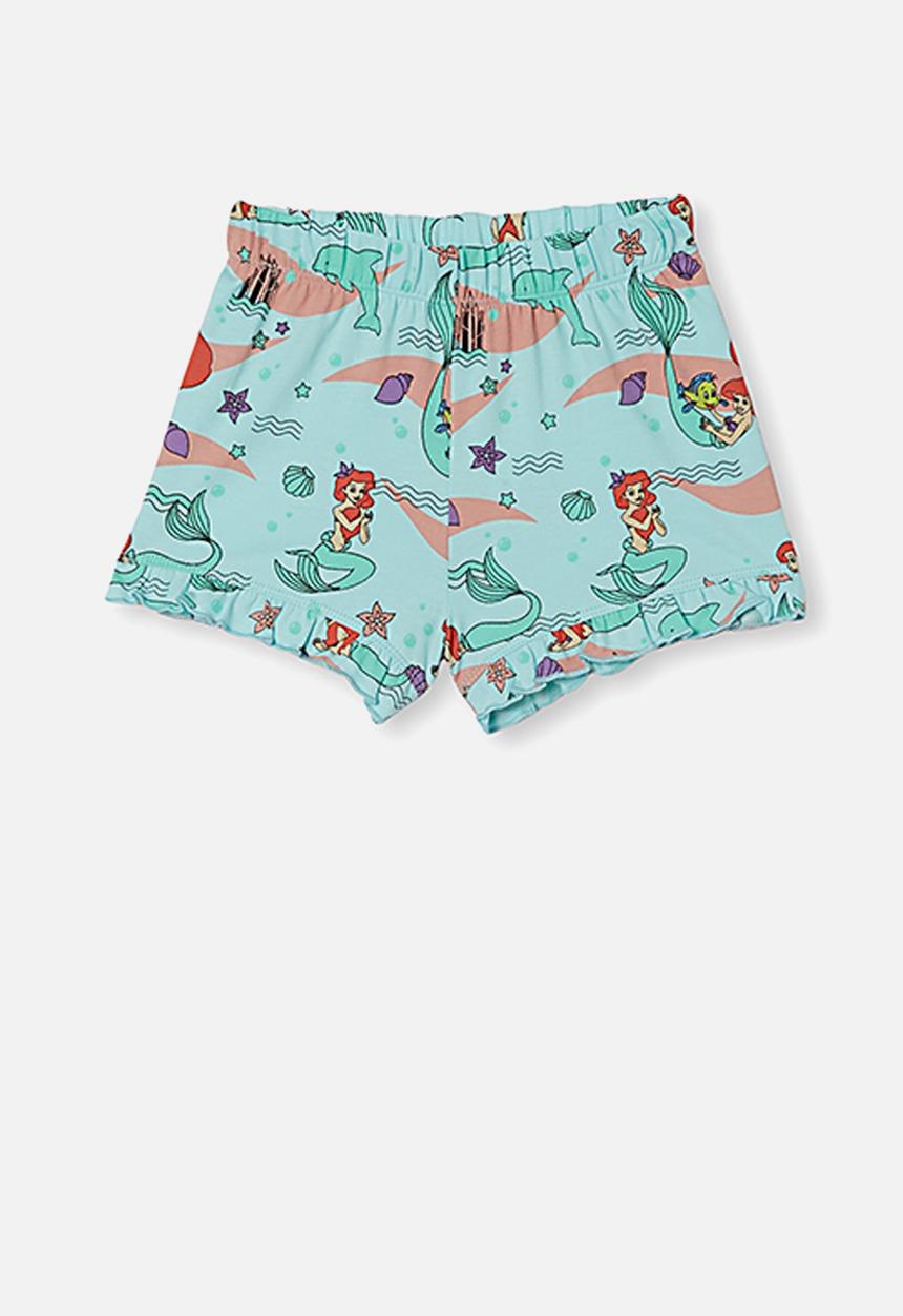 Cotton On - Stacey short sleeve flutter pyjama set - blue