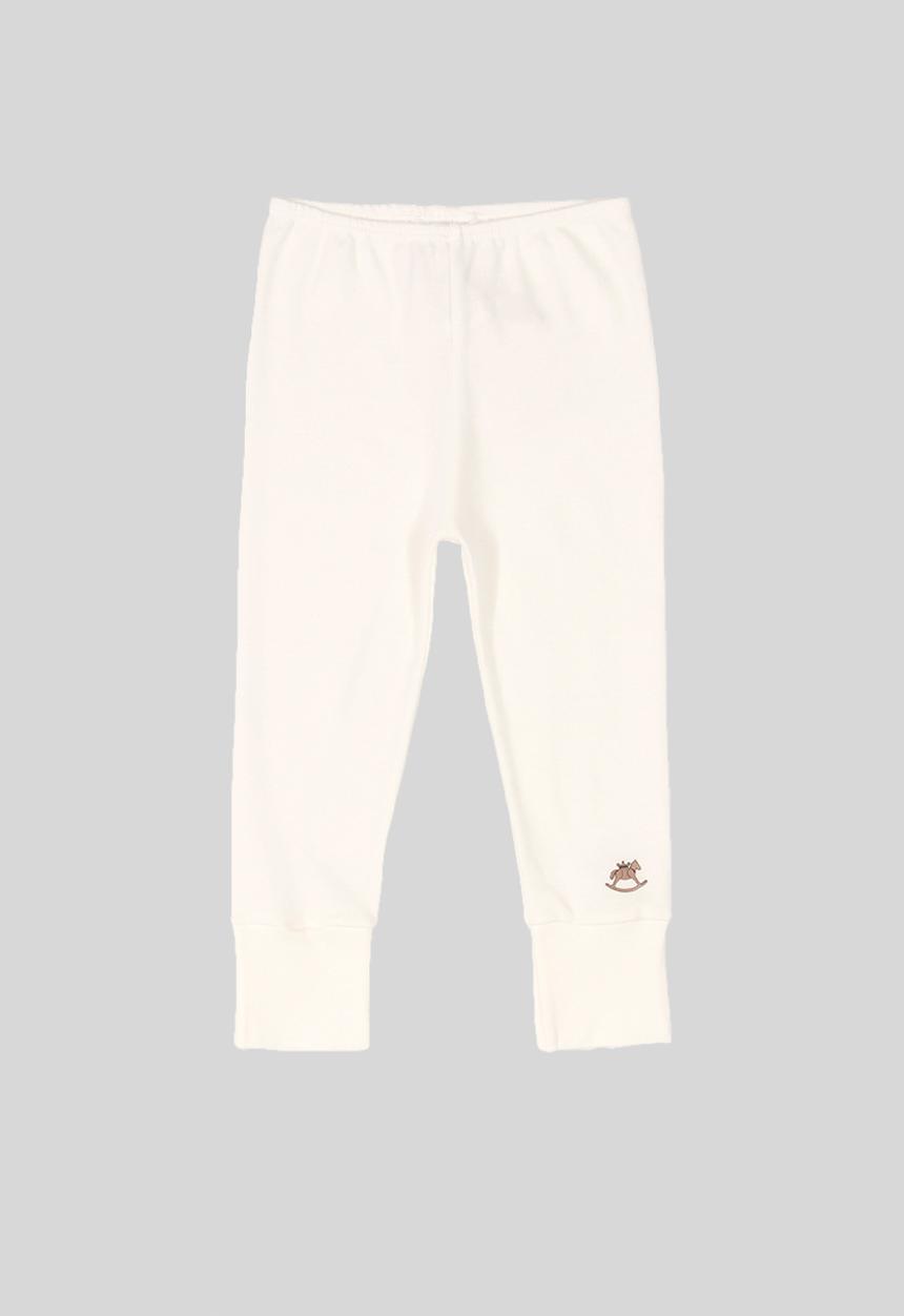 UP Baby - Baby boys soft pants - white