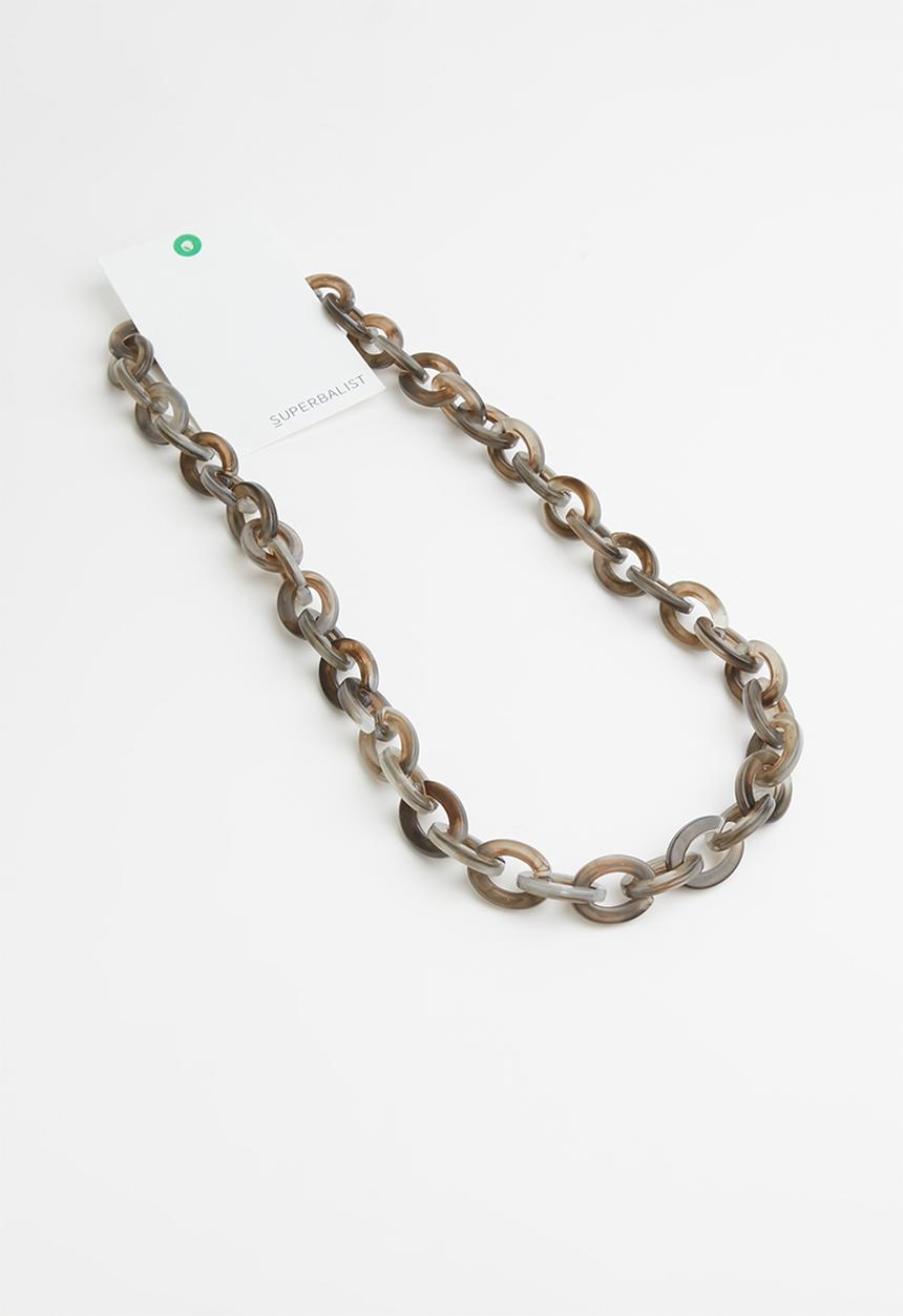 Superbalist - Mask chain - smoky black