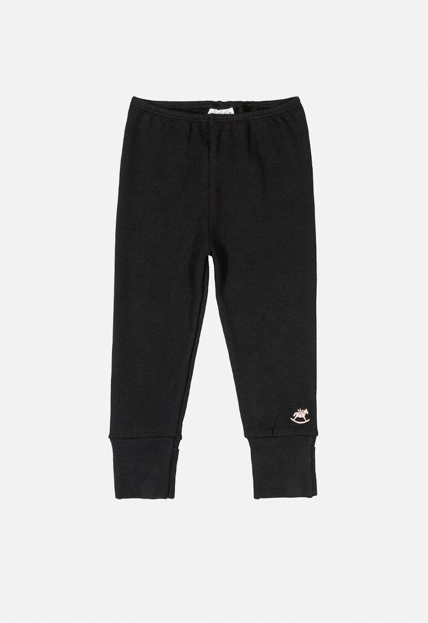 UP Baby - Baby boys soft pants - black