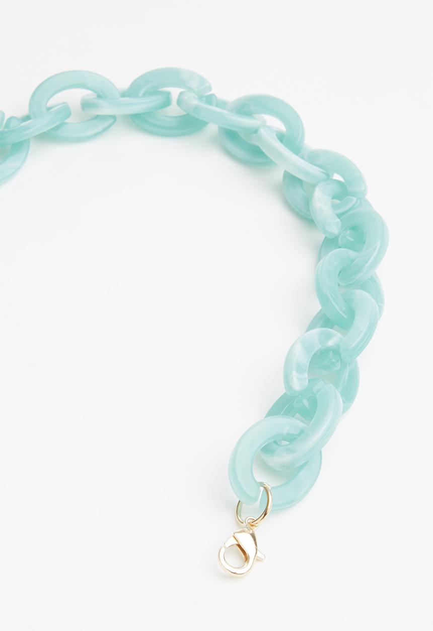 Superbalist - Mask chain - turquoise