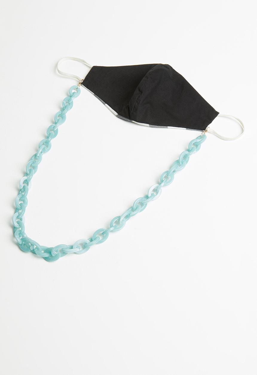 Superbalist - Mask chain - turquoise