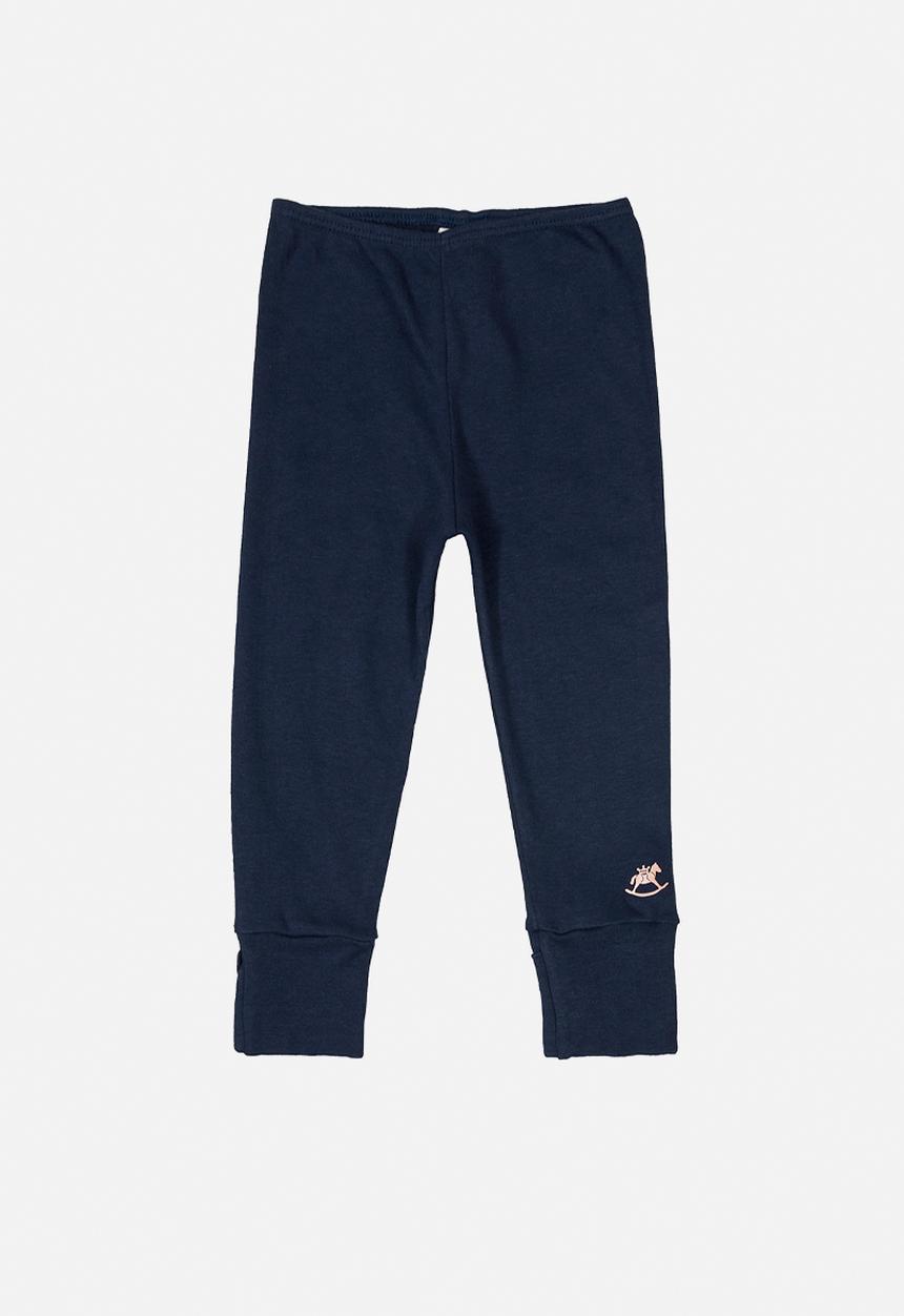 UP Baby - Baby boys soft pants - dark blue