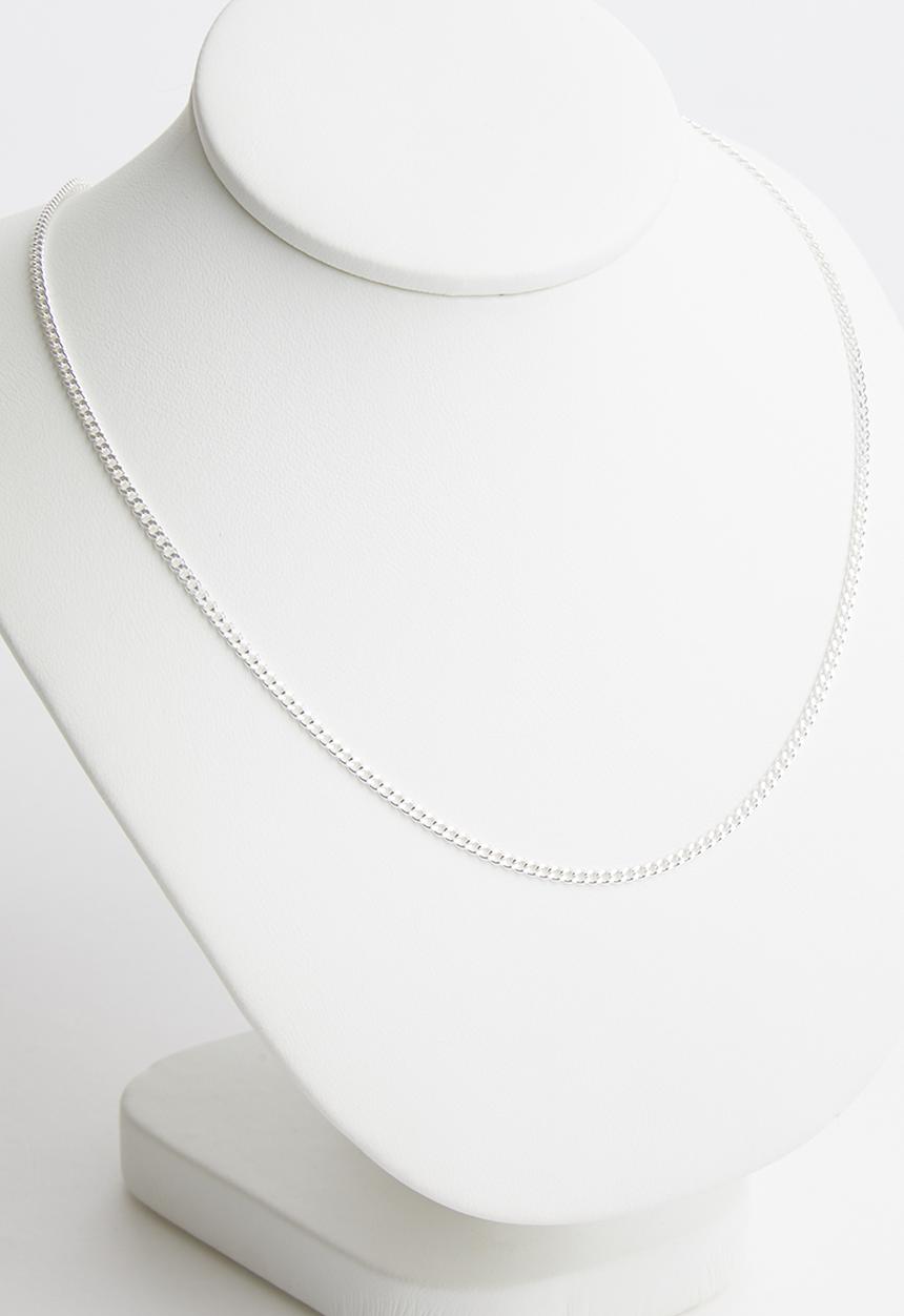 Superbalist - Sterling silver fine chain necklace - silver