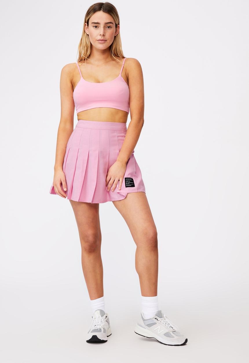 Factorie - Pleated skirt - babe pink