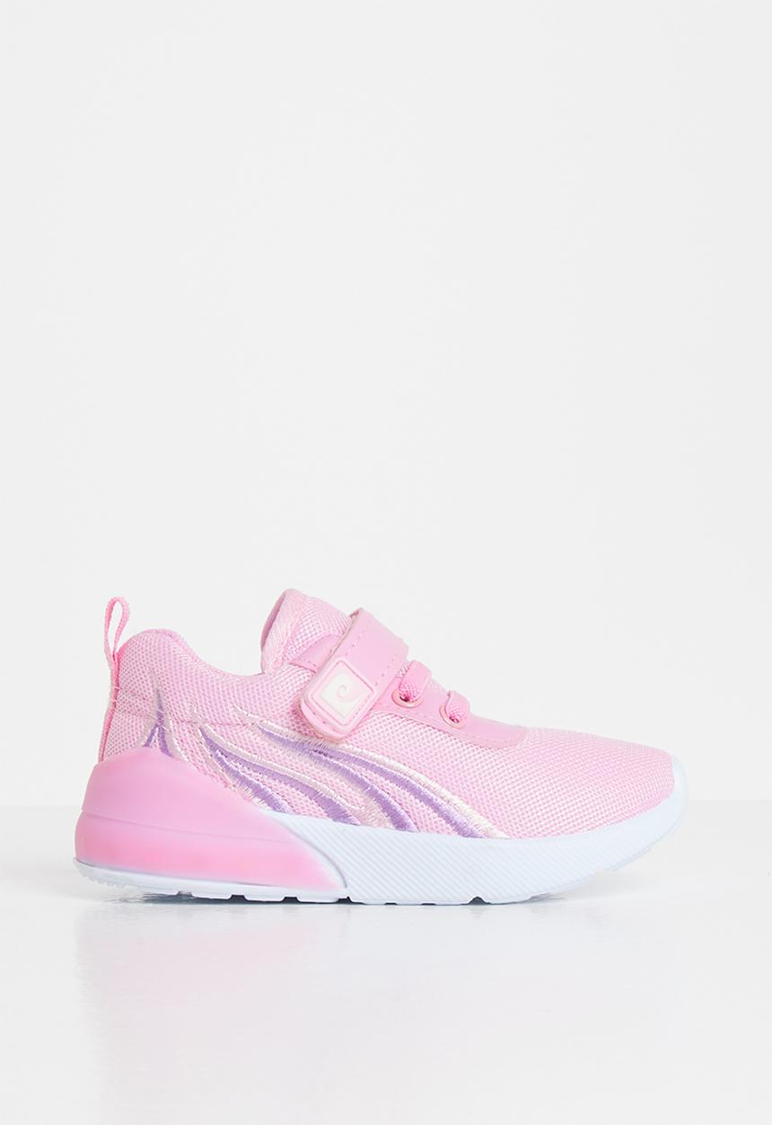 Pierre Cardin - Infants light up heel trainer - pink