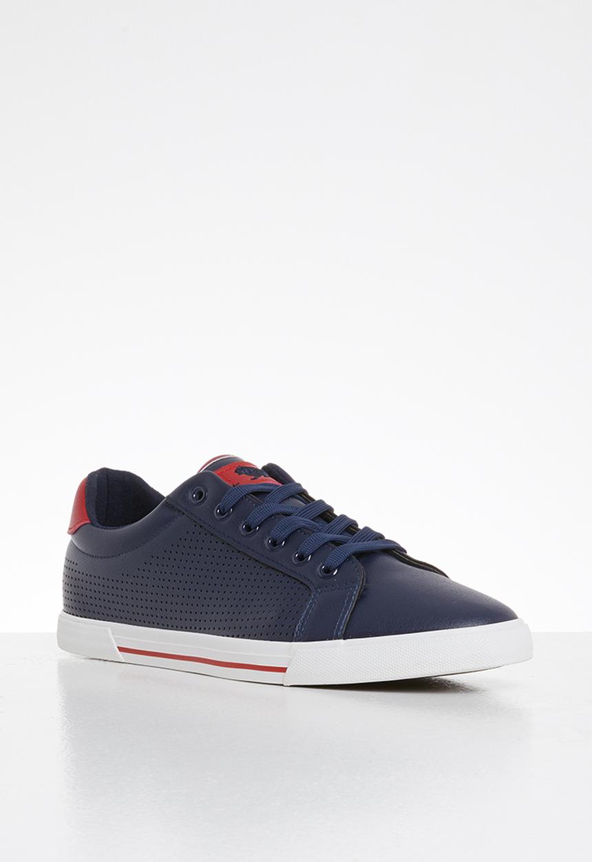 Lonsdale - Ld core lo sneaker - navy & red