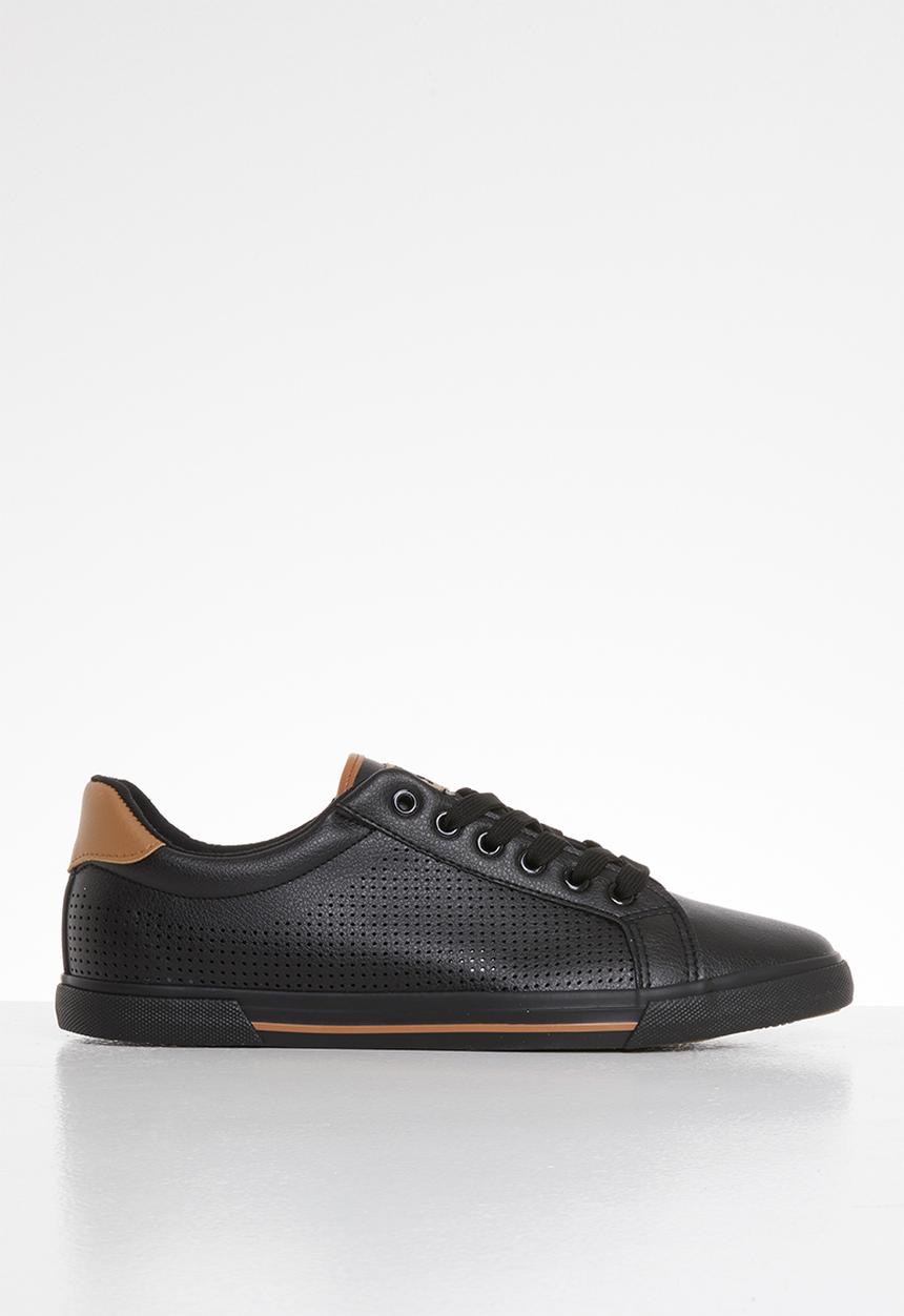 Lonsdale - Ld core lo sneaker - black & tan