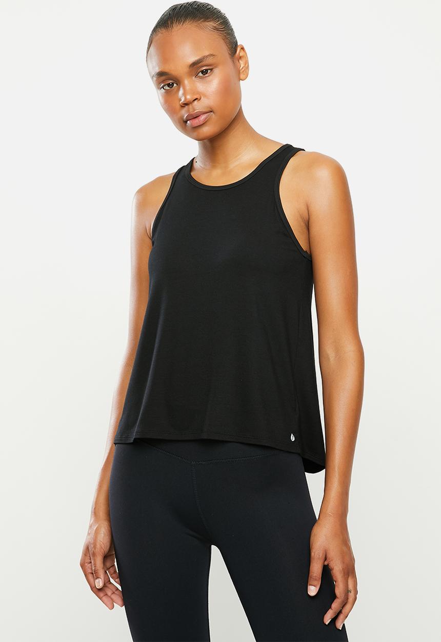 Fitgymwear - Knot vest - black