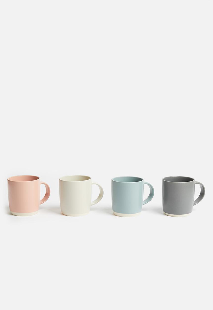 Sixth Floor - Tove mug set of 4 - multi