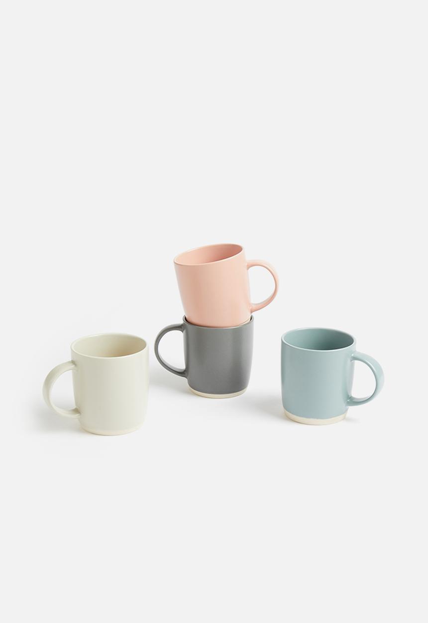 Sixth Floor - Tove mug set of 4 - multi