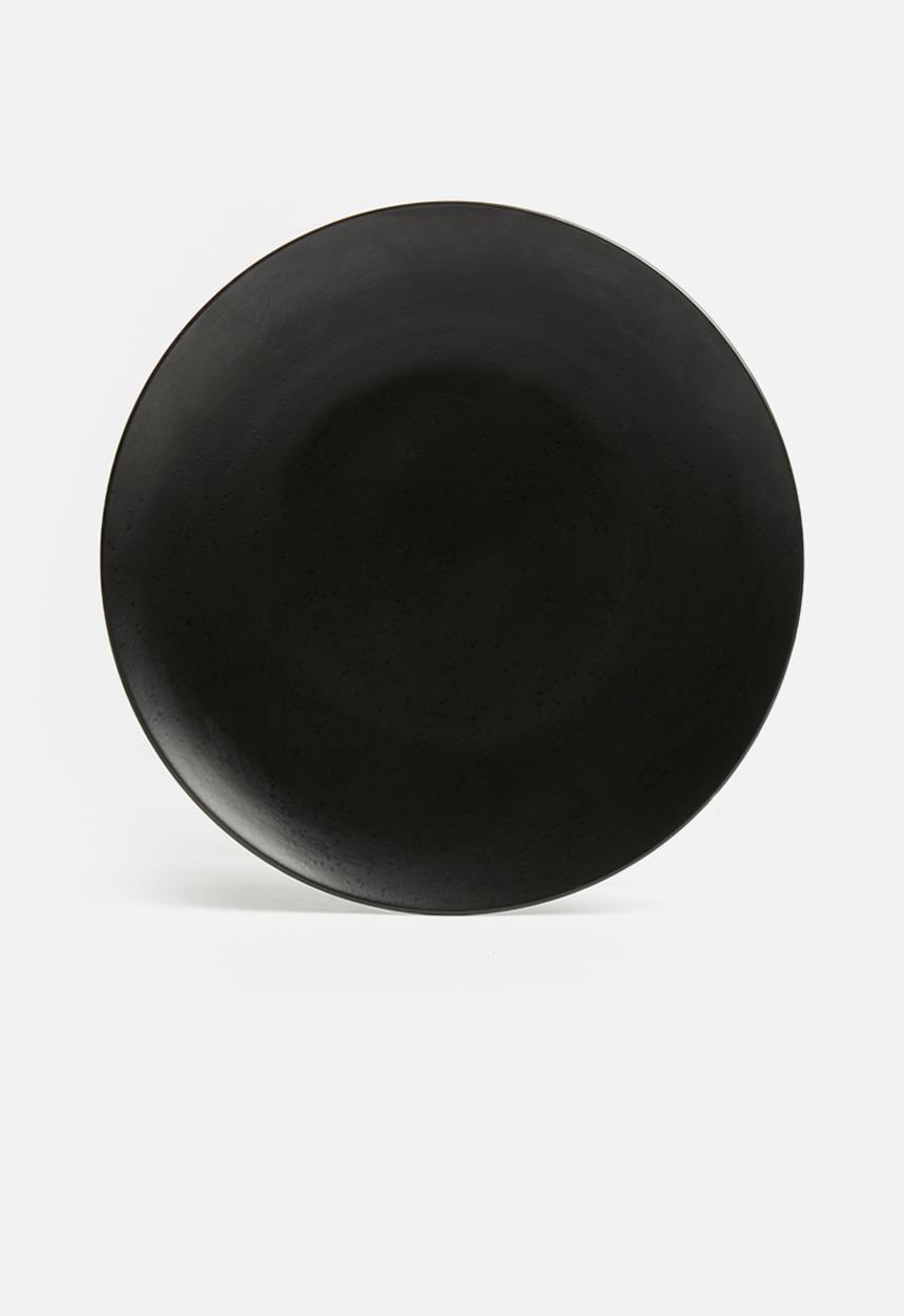 Sixth Floor - Studio side plate set of 4 - black