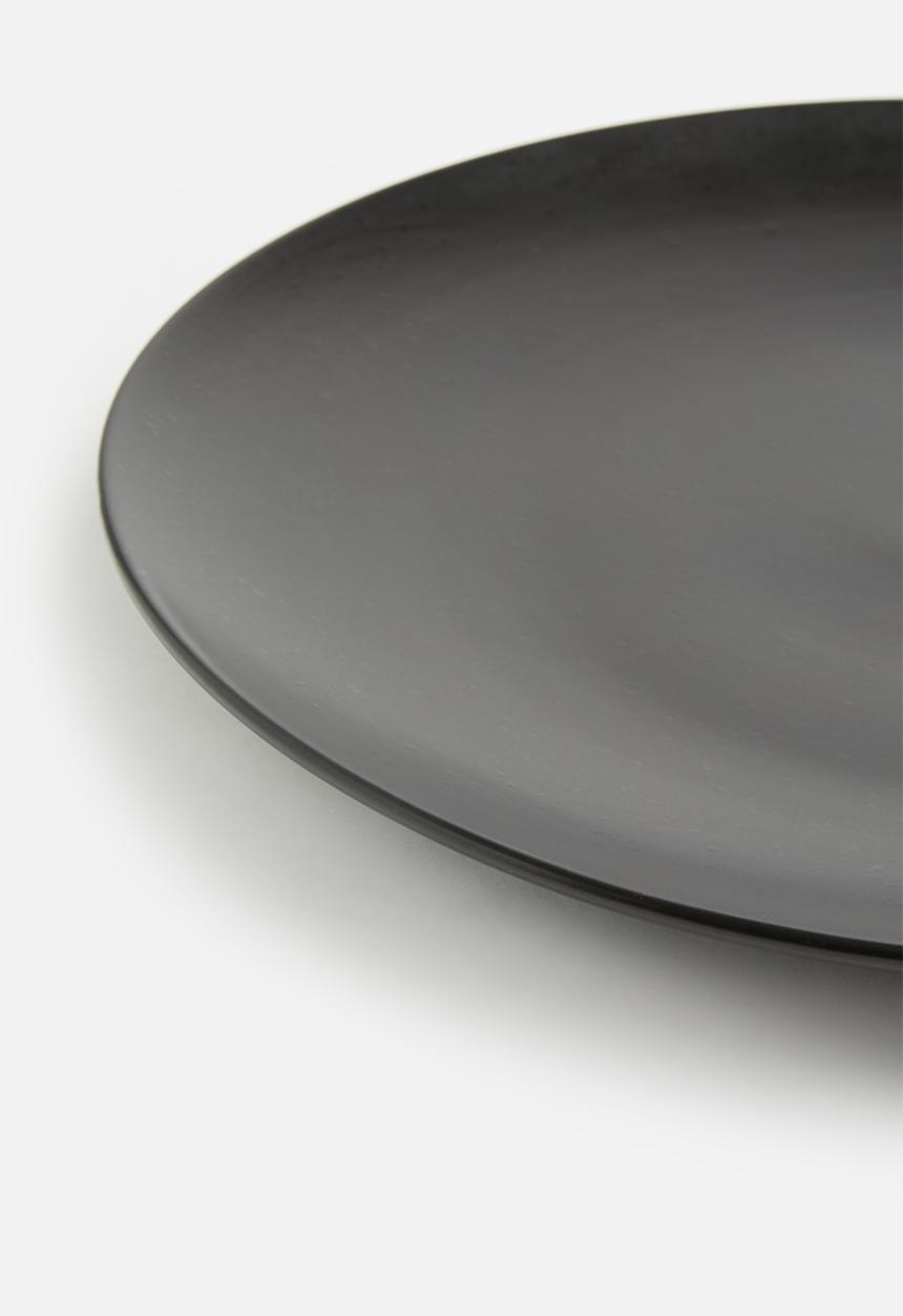 Sixth Floor - Studio side plate set of 4 - black