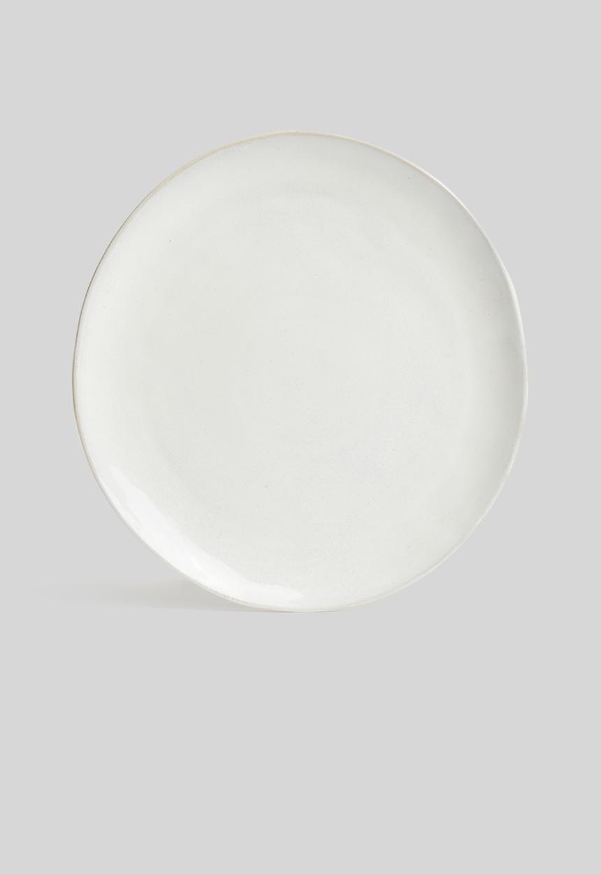 Sixth Floor - Zizou dinner plate set of 4 - white
