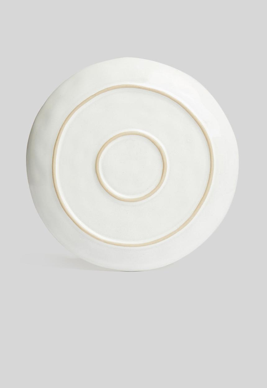 Sixth Floor - Zizou dinner plate set of 4 - white
