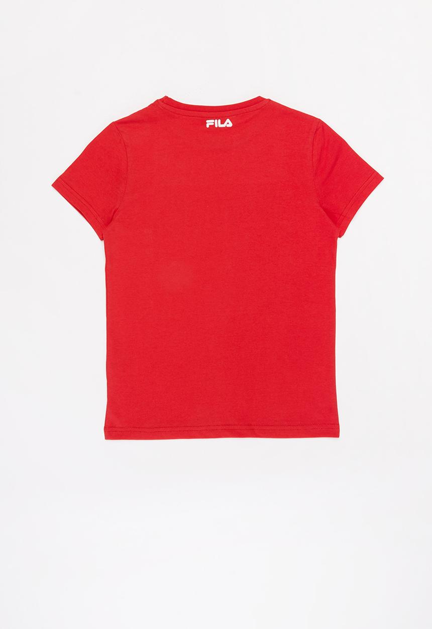 FILA - Mono deckle tee - red