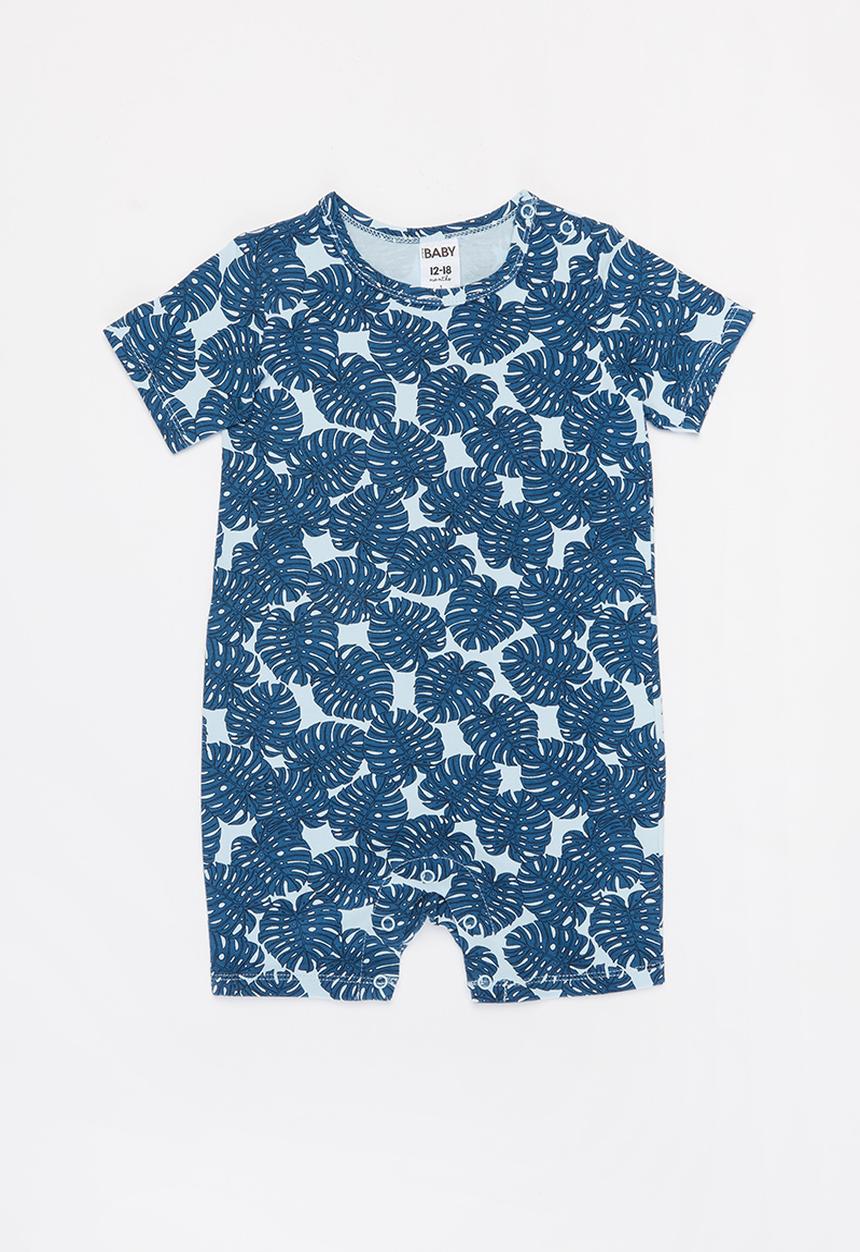 Cotton On - The short sleeve romper - blue