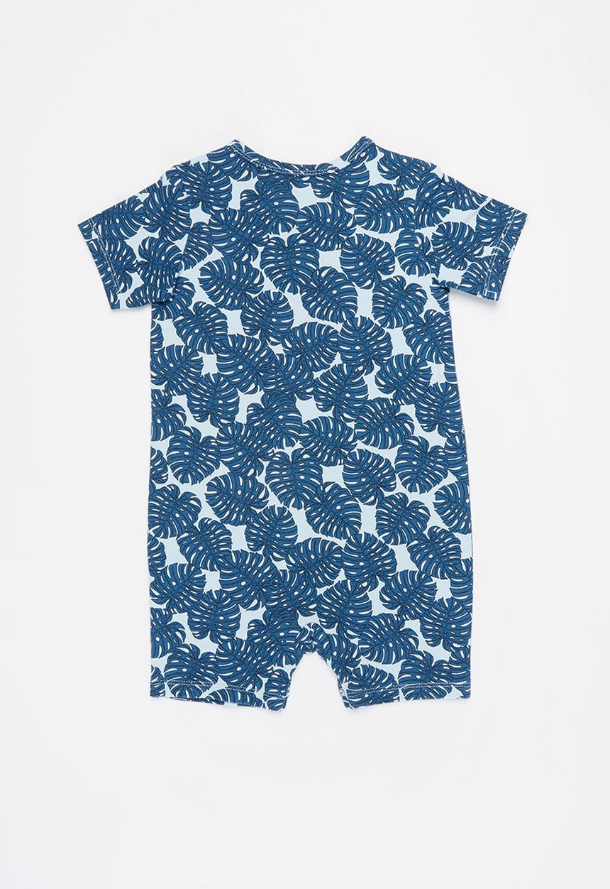 Cotton On - The short sleeve romper - blue