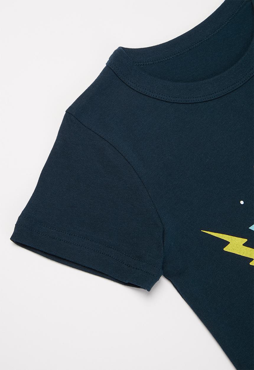 Pop Candy - Boys space tee - navy
