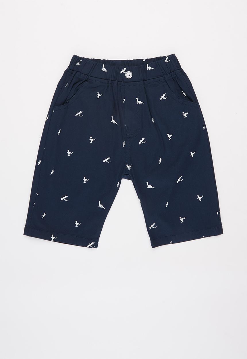 Pop Candy - Boys printed shorts - navy