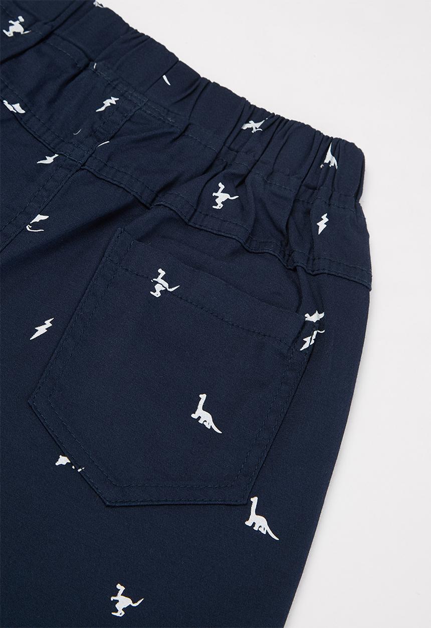 Pop Candy - Boys printed shorts - navy