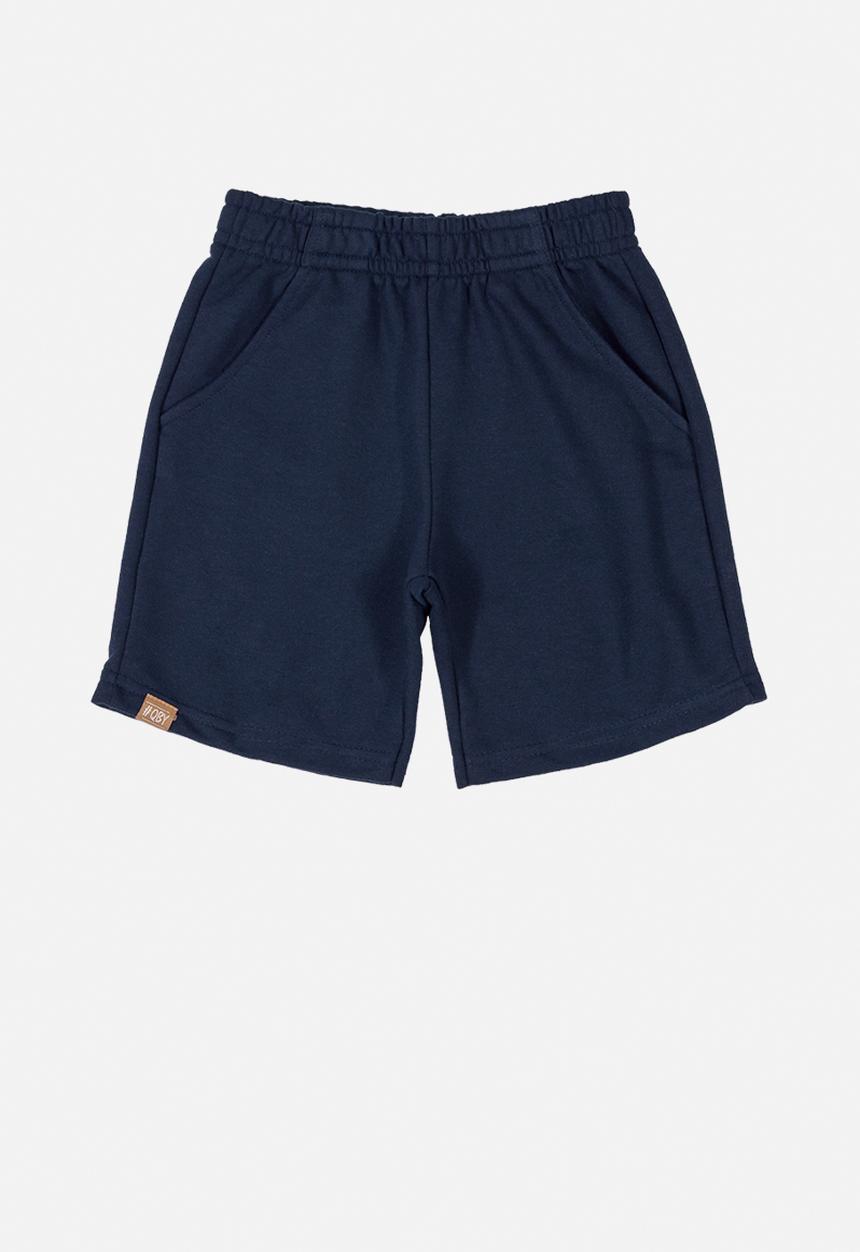 Quimby - Boys sweat shorts / dark blue