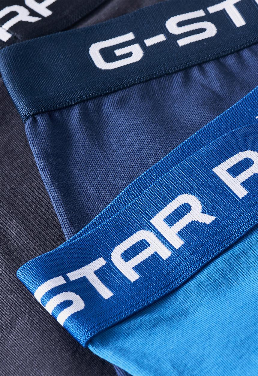 G-STAR - Classic trunk 3 pack - blue/navy/black