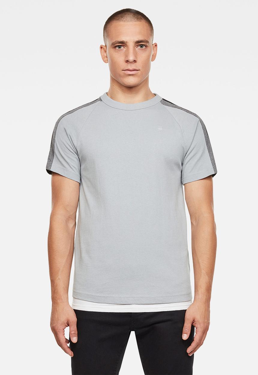 G-STAR - Sport tape logo tee - grey