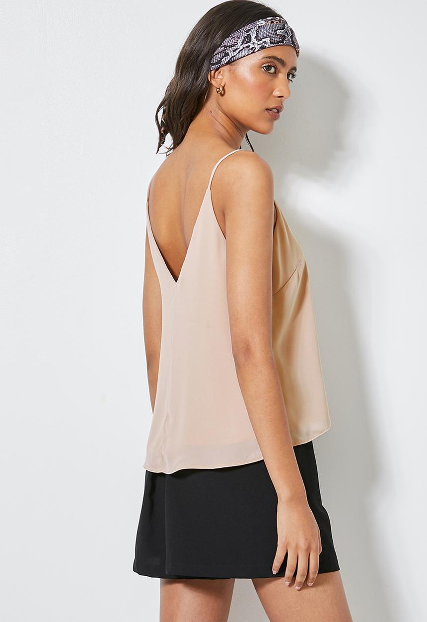 Superbalist - Basic woven cami - neutral