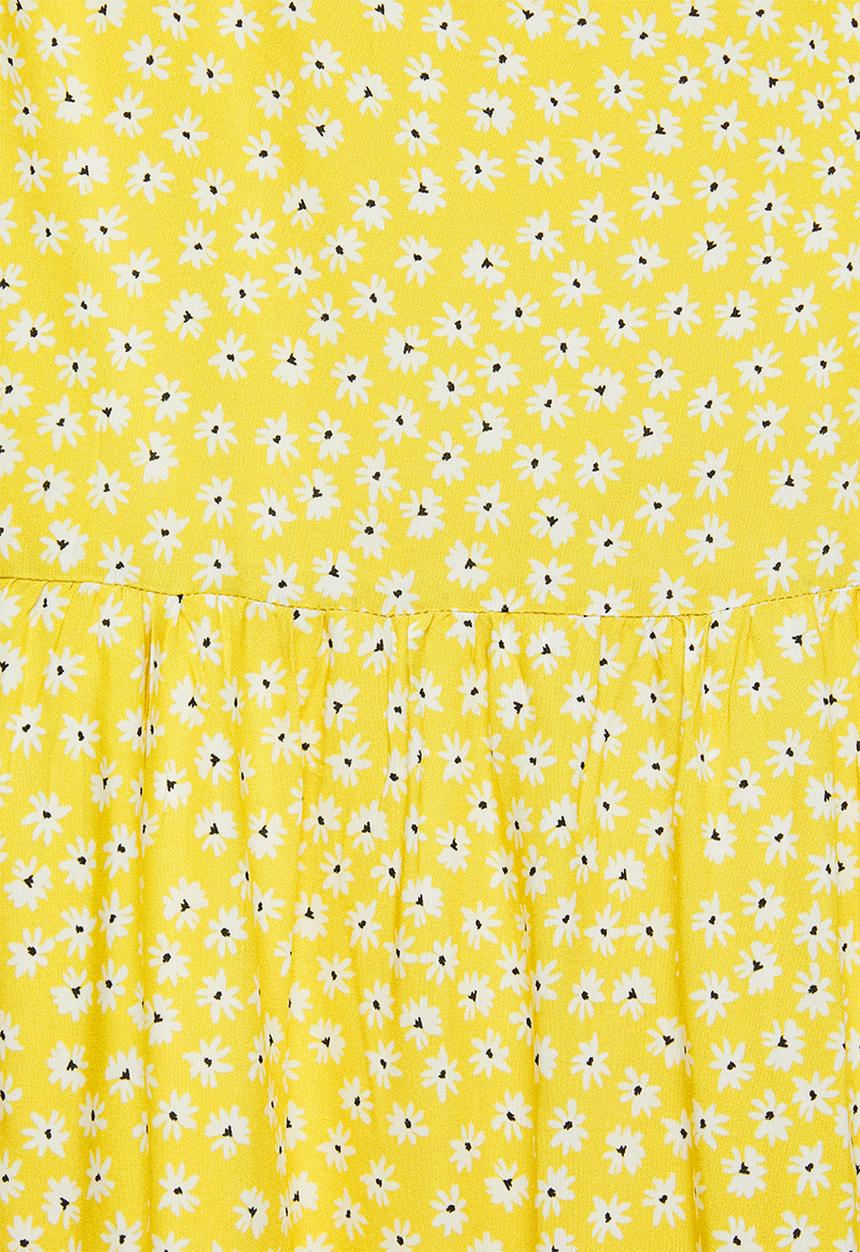 Superbalist - Sleeveless tiered dress - yellow