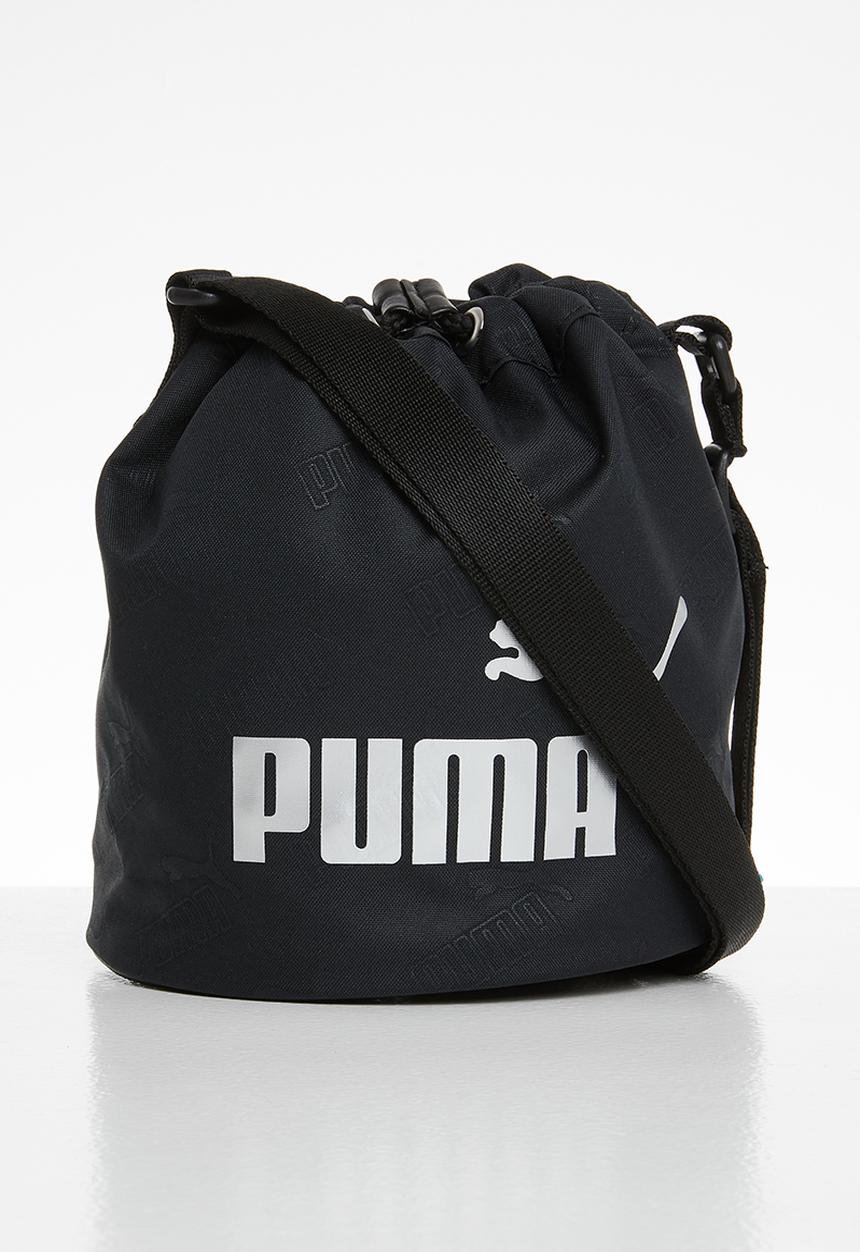 PUMA - Core up small bucket bag - black