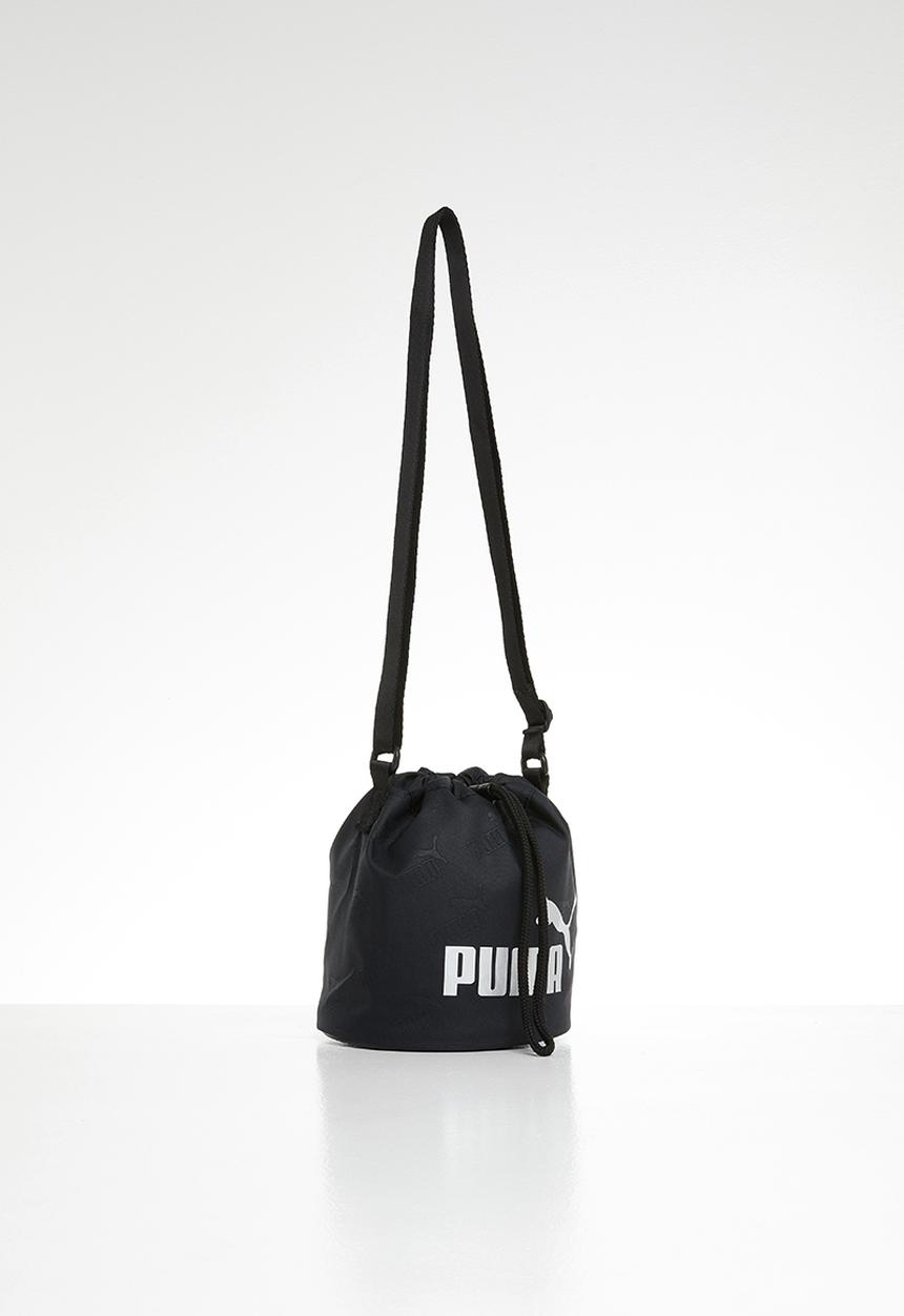 PUMA - Core up small bucket bag - black