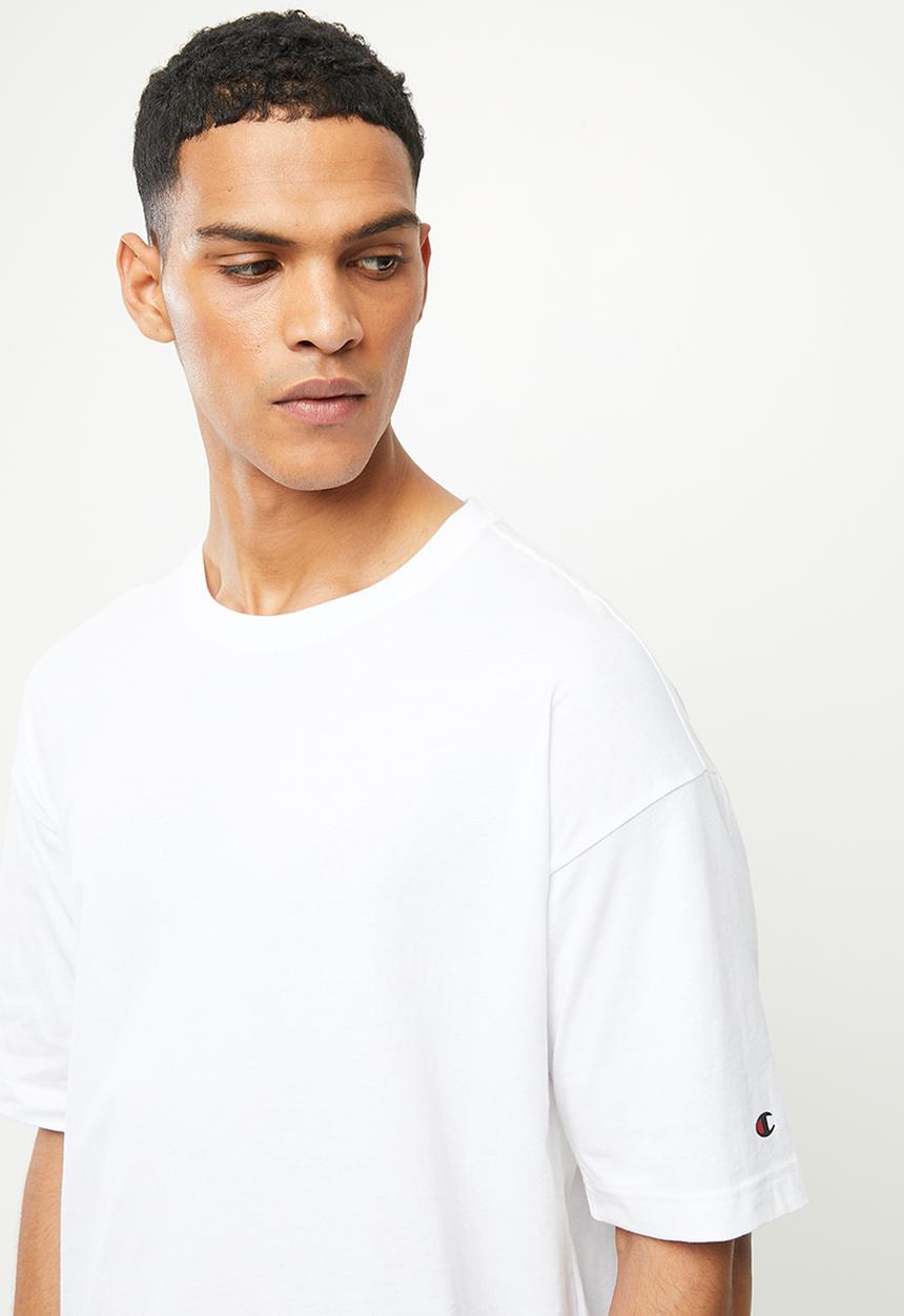Champion - Repeat pattern crewneck t-shirt - white